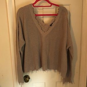 Forever 21 cropped sweater
